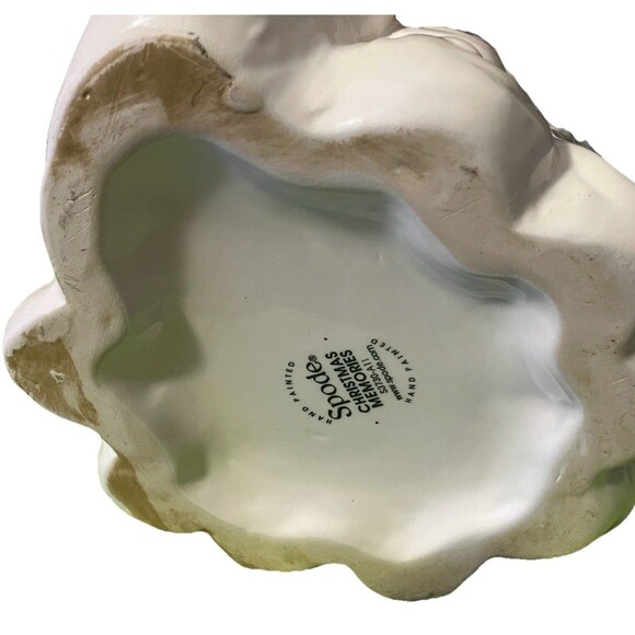 Vintage "Spode Christmas Memories" cookie jar made in England 12" Dolomite - Picture 16 of 16